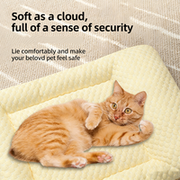 Tapis rafraîchissant pour animaux de compagnie pour l'été, lavable en machine, avec technologie Ice Bean, pour chats et chiens