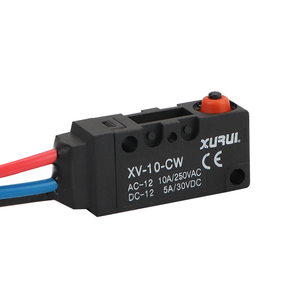 Microinterruptor de acción rápida tipo émbolo con pines, 10A 250V 5A 30VDC, IP67, certificado CE CCC ROHS, -25-80 - Product Image 3
