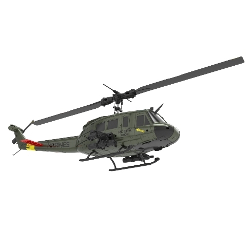 Six-channel Flybarless Image Version Aerobatic RC Helicopter C032 Brushless Motor 6-axis Gyroscope Optical Flow GPS Positioning