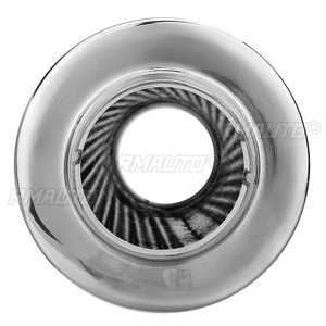 Silenciador de escape para coche de 2 pulgadas (50 mm), resonador de acero inoxidable, punta de escape universal - Product Image 5