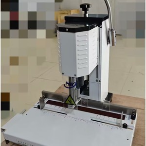 Xinchuang bán tự động Máy Đục Lỗ điện 220V 800W cho thẻ đục lỗ Giấy chứng từ kế toán thiết bị sau Báo Chí mới - Product Image 6