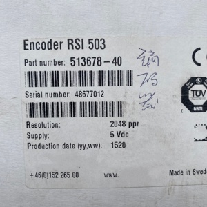 Sensor de Posición Rotatorio Industrial Original LEI-NE LIN-DE RSI503 513678-40 - Product Image 3