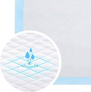 Tapis d'entraînement pour chien 2'x2' imperméable et écologique en bambou et coton avec choc électrique pour l'apprentissage de la propreté - Product Image 1