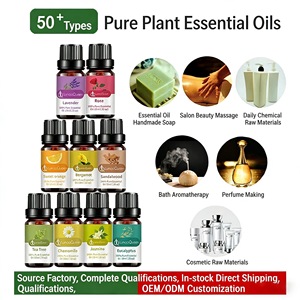 Aceites Esenciales 100% Naturales de una Sola Planta, Aceite de Masaje Aromaterapéutico Premium para el Cuidado de la Piel de Lujo - Product Image 1