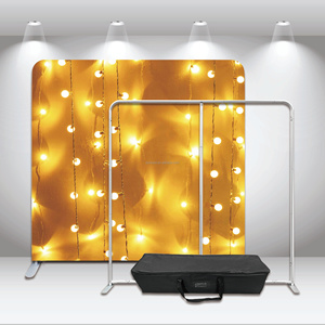 Tùy Chỉnh 8x8ft Sang Trọng Trắng Mô Hình nhàu nát Có Thể Gập Lại Backdrop Cho Đám Cưới Thanh Lịch Trắng Backdrop Với Photo Booth Đứng - Product Image 5