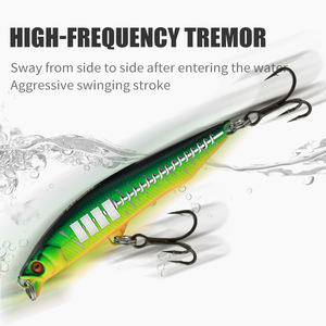 <span class=keywords><strong>Leurre</strong></span> de pêche TGD Best Fishing Bait Pencil Minnow 7g 15g, appâts artificiels en plastique, leurres durs pour la pêche au bar en eau douce et en eau salée - Product Image 5