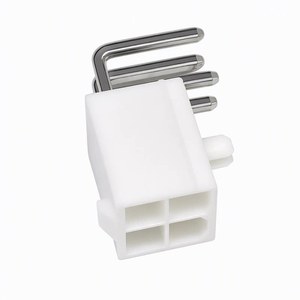 Connettore HOYATO da <span class=keywords><strong>4</strong></span>,2 mm passo, da cavo a scheda, a wafer, ad angolo retto, maschio, <span class=keywords><strong>4</strong></span> circuiti, doppia fila, 600V AC/DC 9.0A, -40~+105°C - Product Image 4