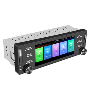 5,2 дюймов двойные ручки <span class=keywords><strong>Android</strong></span> Auto Player IPS сенсорный экран универсальный автомобильный радиоприемник беспроводной Carplay Мультимедиа Стерео с GPS BT - Product Image 1