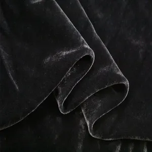 Newest Wholesale Silk Velvet 18% silk 82% Viscose Silk Viscose Velvet Fabric For Cheongsam Clothing