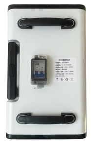 Xách tay Lithium-ion năng lượng mặt trời Máy phát điện với tinh khiết Sine Wave <span class=keywords><strong>Inverter</strong></span> và MPPT điều khiển cho UK lưu trữ năng lượng - Product Image 3