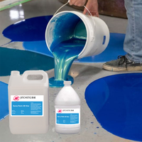 Pigment Liquide de Couleur pour Résine Époxy Métallique Transparente pour Sol Époxy Métallique / Revêtement en Poudre