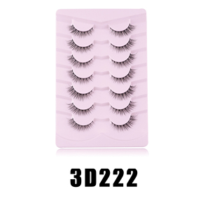 ขนตาปลอมมิงค์แบบขายส่ง ขนตาฟูสวย ทำมือ กล่องขนตา อุปกรณ์เสริมความงาม ขนตาแบบเต็มแถบสำหรับแต่งหน้า - Product Image 5