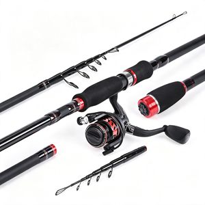 Canne à pêche portable en fibre <span class=keywords><strong>de</strong></span> carbone <span class=keywords><strong>de</strong></span> qualité export MH, action rapide, canne à lancer, canne à pêche en mer, équipement pour la pêche au prédateur - Product Image 6