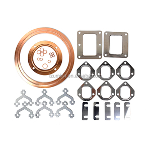 IZUMI S6D155 Diesel <b>Engine</b> Cylinder Head Gasket Set 6128-K1-9901 6128K19901 Upper Gasket Set - Product Image 3
