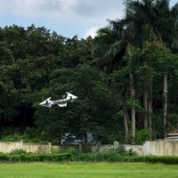 YIVTOL S ZERO Plus + Parachute, temps de vol de 55 minutes, aéronef à une place pour un seul pilote, charge utile de 110 kg, vitesse de 120 km/h, EVTOL personnel