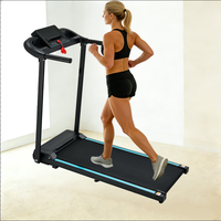 Mini Caminadora Mate Antihuellas, Fácil de Limpiar, Estable, Bajo Nivel de Ruido, Doble Función, Decoración para el Hogar, Equipo de Gimnasio Familiar Pequeño para Uso Diario