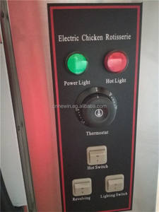 <span class=keywords><strong>Horno</strong></span> Asador de Pollos Eléctrico Rotatorio Comercial de 24 Piezas - Product Image 3