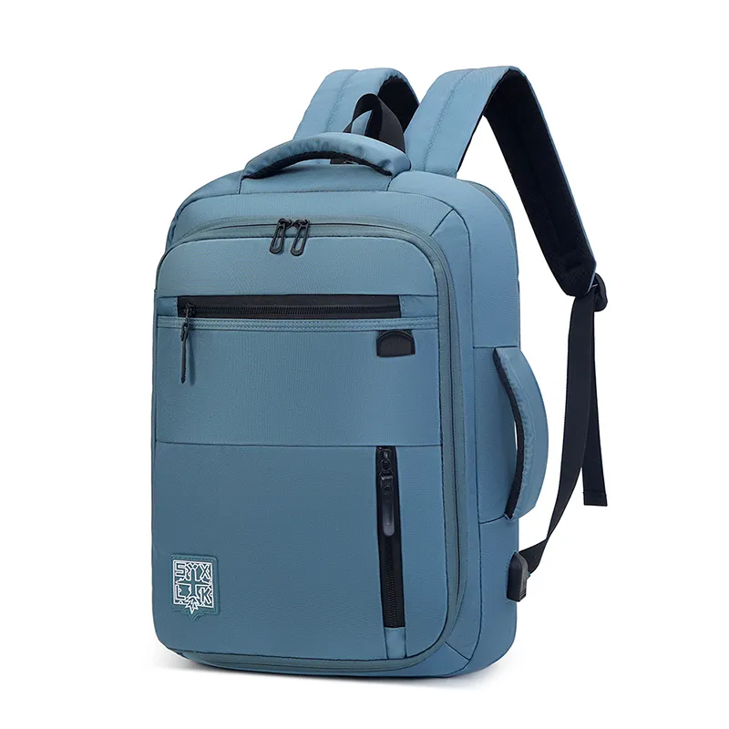Remoid 2022 새로운 대용량 방수 Usb 15.6 인치 노트북 배낭 비즈니스 남자 여행 야외 레저 학교 가방