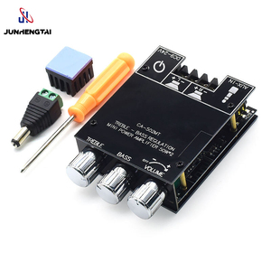 JHT-502MT công suất cao âm thanh stereo khuếch đại ban bt5.0 loa siêu trầm 2.0 kênh 2x50w tần số thấp cho máy thu và khuếch đại - Product Image 4