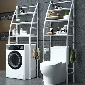 Porta piatti compatti da cucina Organizer metallo e plastica per utensili piatti piatti per scaffali bagno salvaspazio - Product Image 2