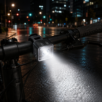 Ensemble de feux de vélo LED rechargeables étanches IP66 100 120 lumens pour la sécurité de la conduite de nuit sur route et VTT, adultes et enfants