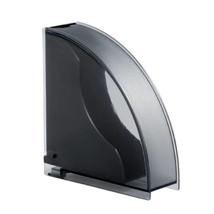 Soporte de papel para filtro de café, caja de almacenamiento acrílica a prueba de polvo para papel en forma de cono y en forma de abanico para café - Product Image 5