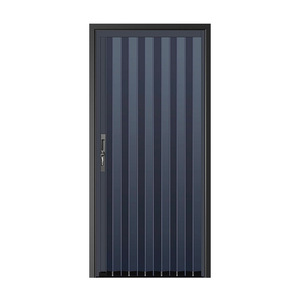 <span class=keywords><strong>Puerta</strong></span> <span class=keywords><strong>Corredera</strong></span> <span class=keywords><strong>Lateral</strong></span> de Vidrio y Aleación de Aluminio Moderna, Resistente al Fuego, Diseño Plegable e Impermeable para División Interior de Sala de Estar - Product Image 1