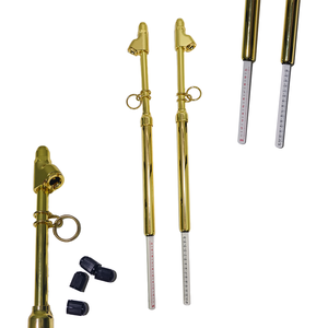 Pengukur Tekanan Udara Ban Portabel Tugas Berat 31cm 10-150psi dengan Cincin Gantung untuk Kendaraan - Product Image 3
