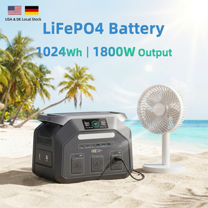 Home Emergency <b>Camping</b> <b>Power</b> Station MPPT Solar Pure Sine Wave 1800w 1024wh <b>camping</b> portable lifepo4 battery <b>power</b> station - Product Image 1