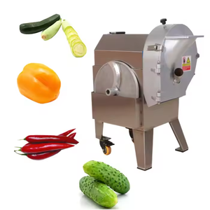Máquina semiautomática para cortar verduras en cubos, cortadora japonesa de verduras, máquina para cortar verduras en cubos, máquina para cortar verduras, cortadora de limones y plátanos - Product Image 1