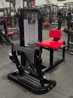 Équipement de musculation et de fitness, équipement d'entraînement de force, machine à extensioins de jambes à sélection de charge par pignon, presse à jambes, machine à mollets horizontale