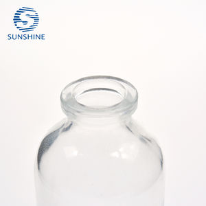 Reaktif ilaç bileşikleri için sertifikalı 10ml Amber dikişsiz şişe Teflon yüzlü Septa - Product Image 3