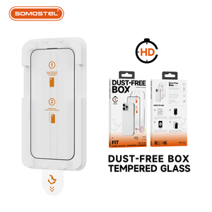 <span class=keywords><strong>Protection</strong></span> d'écran en verre trempé One Step Fit 0,33 mm pour iPhone 17 Pro Max, dureté 4H, colle HD, Vidrio Templado, avec boîte anti-poussière - Product Image 3