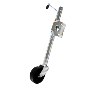Crics de <span class=keywords><strong>remorque</strong></span>, cric de <span class=keywords><strong>remorque</strong></span> pivotant à <span class=keywords><strong>anneau</strong></span> élastique 1000LBS 10 "ascenseur Zinc Tube intérieur et extérieur côté vent rond Jack résistant à la Corrosion - Product Image 4