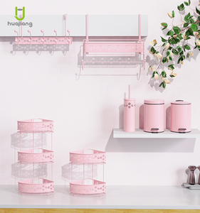 Sakura blossom-<span class=keywords><strong>cubo</strong></span> de <span class=keywords><strong>basura</strong></span> de 5L con forma redonda para baño, dormitorio, sala de estar, <span class=keywords><strong>Pedal</strong></span>, cierre suave - Product Image 3