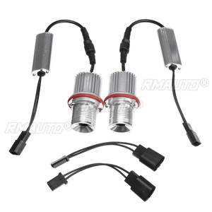 2pcs 45w White Angle Eyes LED Marker HALO Ring <b>Light</b> <b>Bulb</b> for BMW E39 E53 E60 E61 Super Bright Led <b>Energy</b> <b>Save</b> - Product Image 2