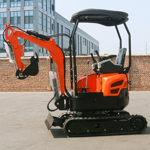 توصيل مجاني. حفارة مجنزرة بمحرك كوبوتا يورو 5، حفارة صغيرة بوزن 1.7 طن للاستخدام في المزارع والمنازل - Product Image 5