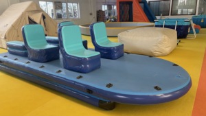 Bar Flotante Inflable Comercial, Barra de Agua Portátil para Fiestas en Piscina y Alquiler para Eventos - Product Image 4