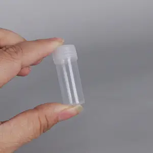 Wholesale small samples 5ml bottle plastic vial test tubes