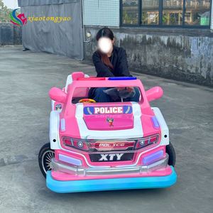 Juguete Eléctrico Luminoso de Policía para Niños de 5 a 7 Años, Motor de 600W, 6KM/H, Funciona con Batería, Unisex, Comercial, para Exteriores y Hogar - Product Image 3
