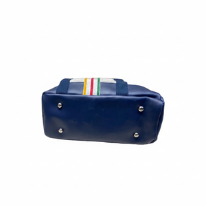 กระเป๋าช็อปปิ้งพรีเมี่ยมกระเป๋าผ้าใบแฟชั่นวินเทจฐานพีวีซีปรับแต่งได้สำหรับสุภาพสตรีสั่งซื้อจำนวนมากจากอินเดียโดยตรง - Product Image 1