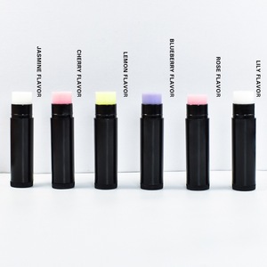 Baume à lèvres hydratant au goût de fruits biologiques, étiquette privée, logo personnalisé, haute hydratation, imperméable, végan, stick transparent, OEM ODM, cosmétique - Product Image 1