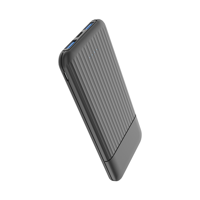 For A323 Customized Wholesale Slim USB-C 10000mAh Li-Polymer Solar Charging Fast Charging Portable Power Bank