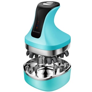 Appareils de massage du cuir chevelu électriques rotatifs à 360 degrés portables, produits de massage de la tête par vibration - Product Image 5