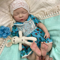 Nouvelle poupée bébé réaliste en silicone ultra-doux et extensible, lavable, avec sucette, disponible pour les distributeurs de jouets