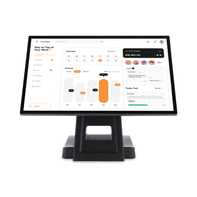 Kosher Desktop POS System for Jewish Restaurants Sabbath Mode and Bank Tzedakah