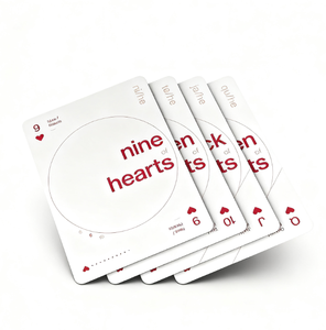 Benutzer definierte Spielkarte Deck Drucken Hochwertige personal isierte Design-Spielkarten mit benutzer definierten Karten boxen China Factory Großhandel - Product Image 5