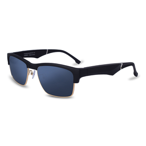 99yi Nouveau Plastique En Acier Noir Carré Bluetooth Lunettes De Montures Classiques Lunettes De Soleil - Product Image 3