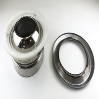 Diffuseur de buse à jet d'air haute vitesse en acier inoxydable pour sortie de climatisation, durable et réglable, pour immeuble de bureaux