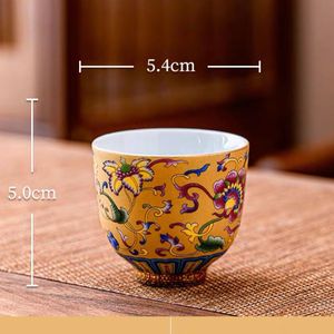 Tetera de Cerámica Esmaltada Estilo Chino de 1.5L con Tapa, Juego de Té Retro de Lujo para el Hogar - Product Image 4